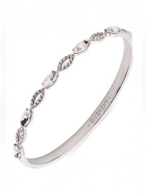 Givenchy Pavé & Marquise Crystal Bangle Bracelet